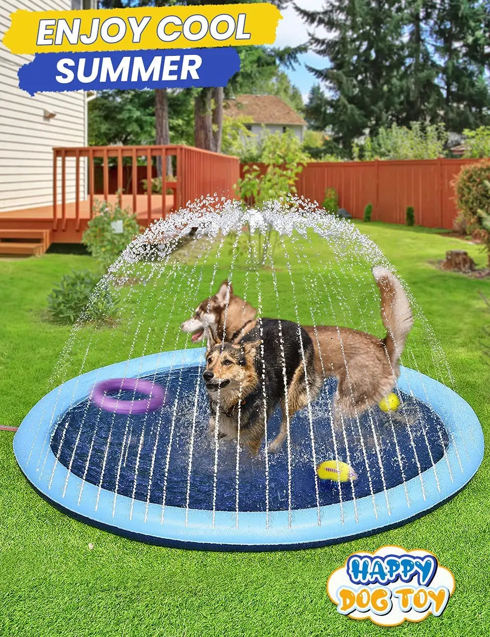 KiddoWaves™ Splash Pad for Kids and Pets